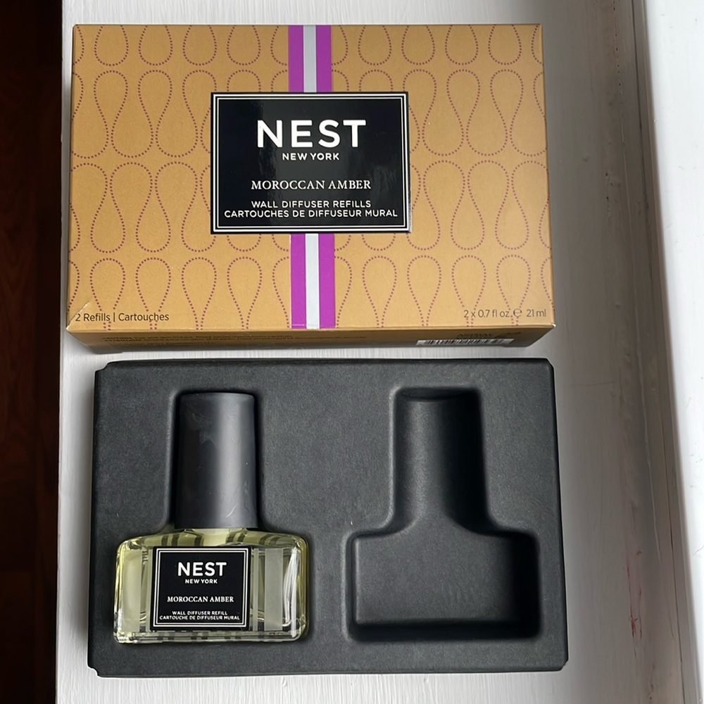 One (1) refill for Nest diffuser of Moroccan Amber